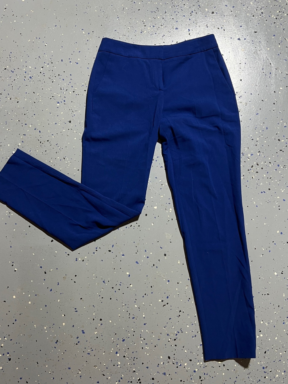 Classic Women's Blue Dress Pants